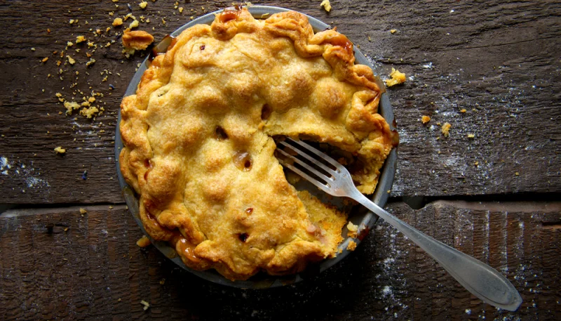 Gâteau moelleux aux amandes et aux pommes