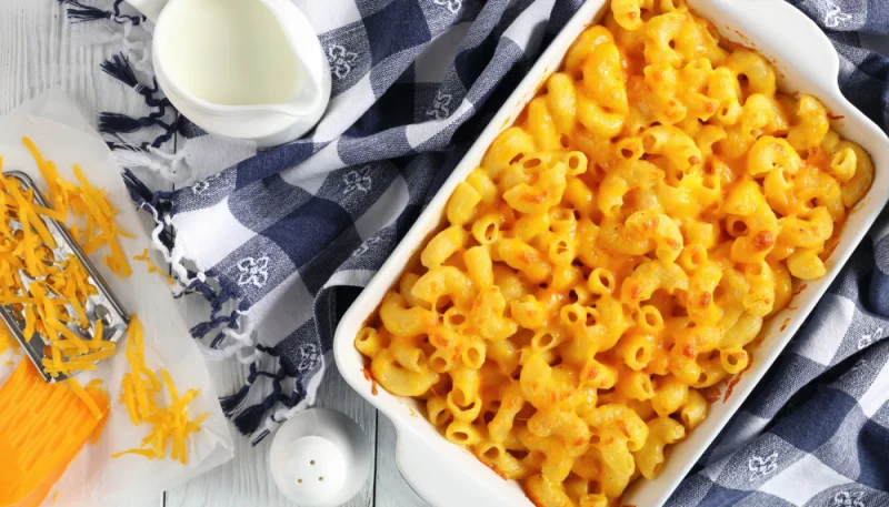 Mac and cheese au cheddar