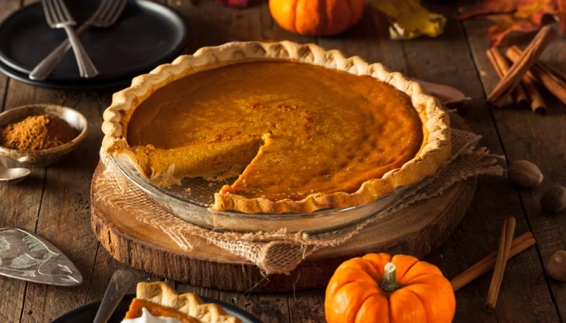 Tarte d'automne au potimarron