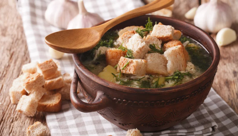 Soupe à l'ail