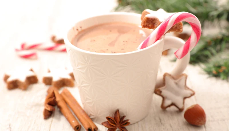 Chocolat chaud à la cannelle