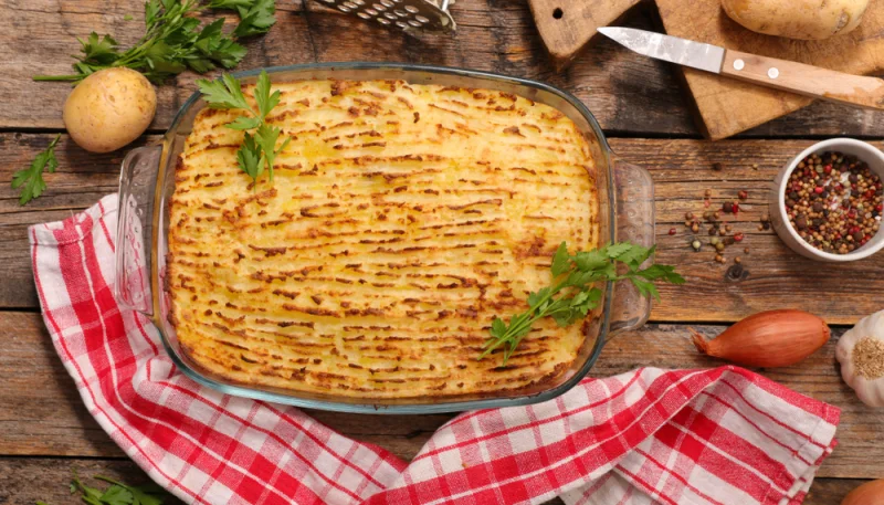 Parmentier de canard