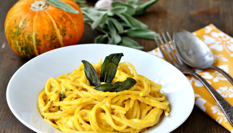 Spaghettis au potiron