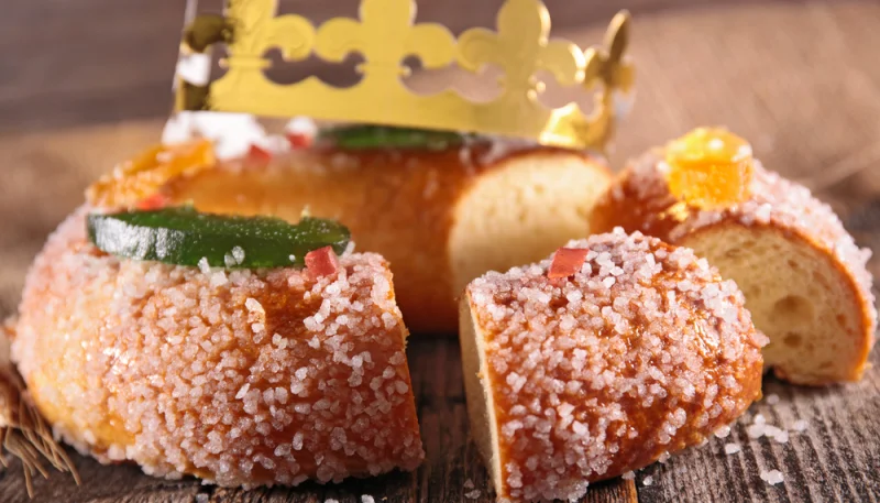 Brioche des rois à la vanille