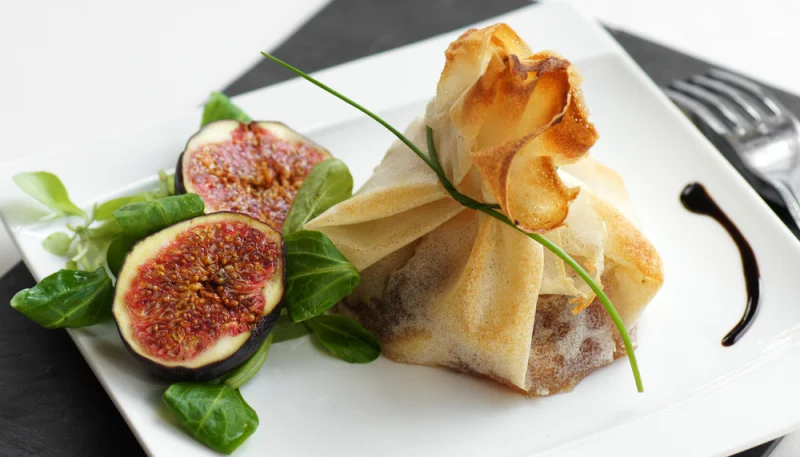 Chèvre croustillant au miel