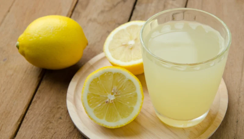 Jus de citron détox