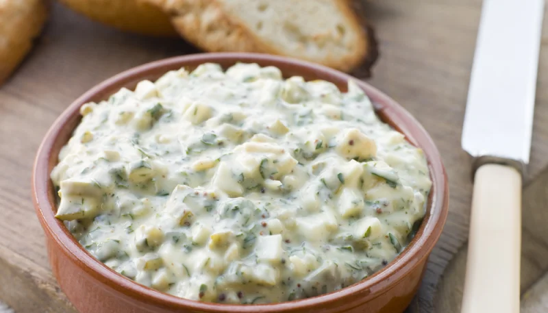 Sauce gribiche allégée