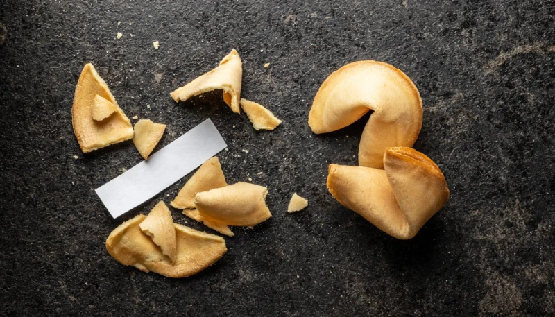 Biscuits chinois (fortune cookies)