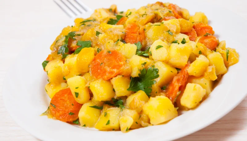 Curry de chou-fleur et potiron