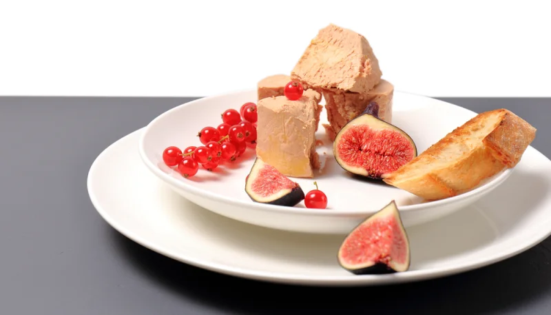 Terrine de foie gras aux figues