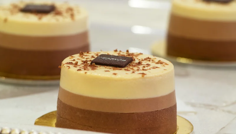 Bavarois chocolat vanille