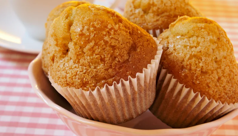 Madeleines espagnoles au citron