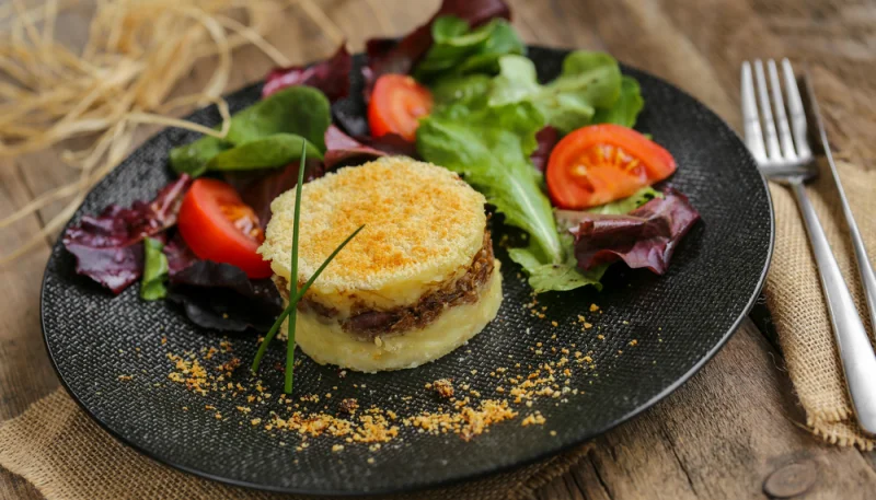 Parmentier de boudin noir