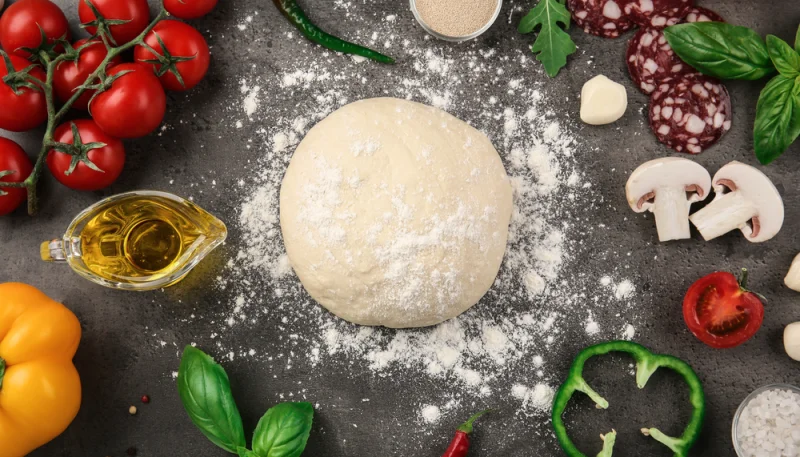Pâte à pizza