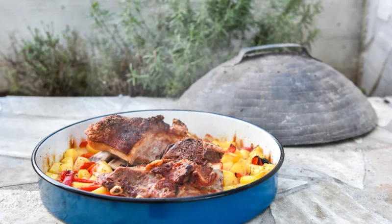 Pot-au-feu d'agneau aux légumes oubliés