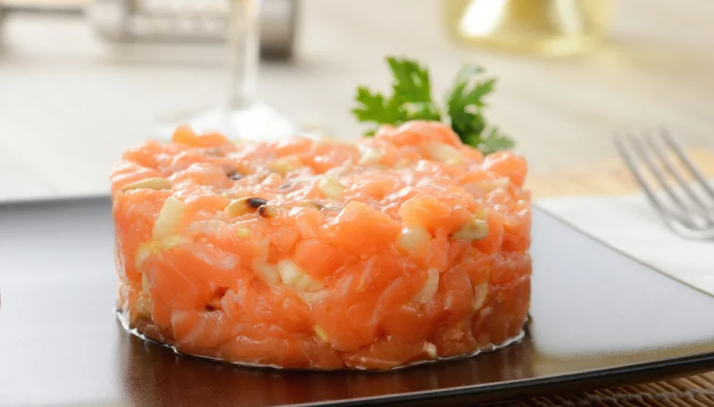 Tartare de saumon