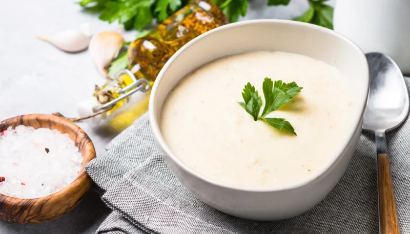 Velouté de radis noirs