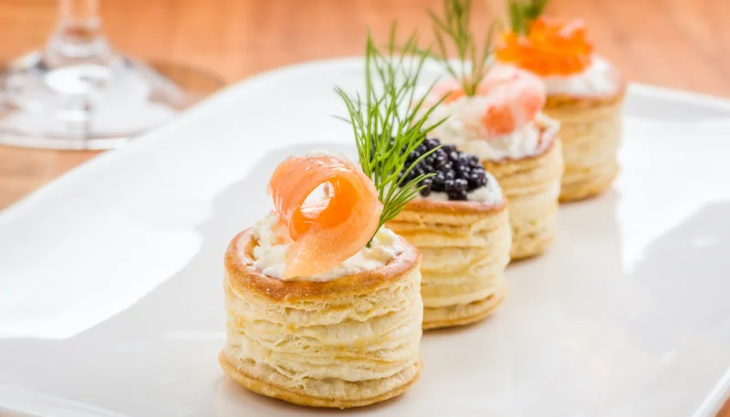 Vol au vent à la crème de thon