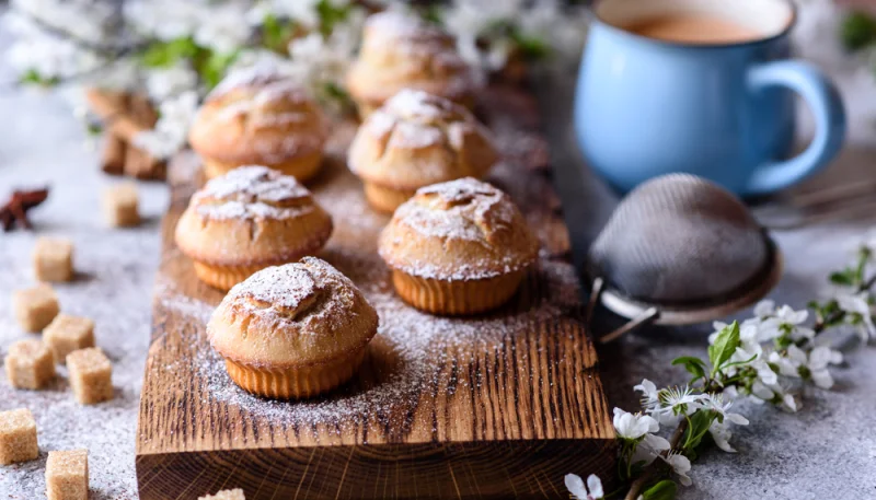 Muffins à la farine complète