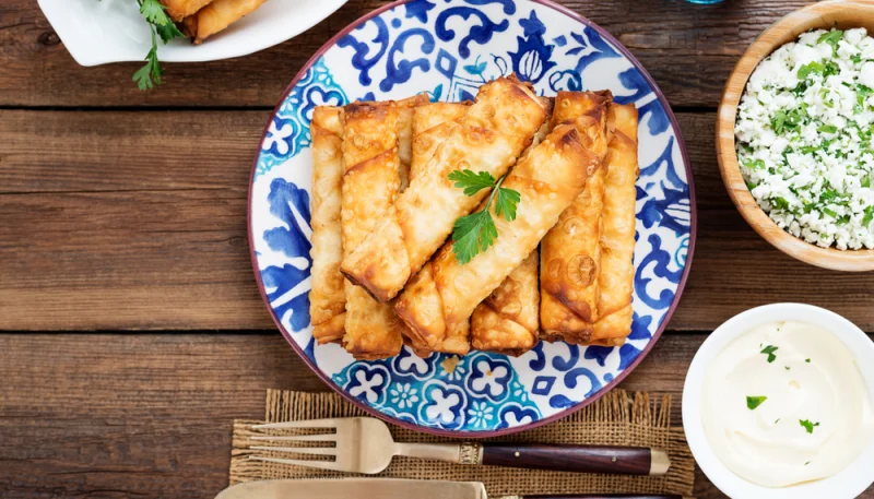 Roulés apéritifs au fromage