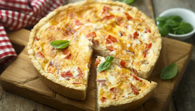 Tarte au jambon de Bayonne
