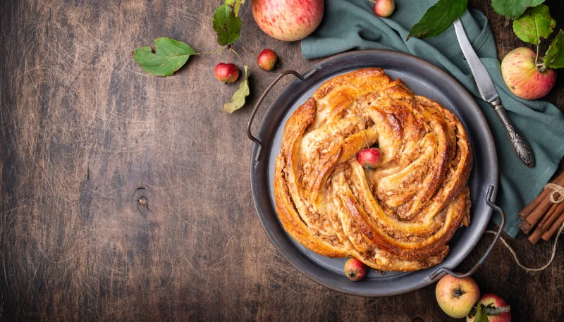 Tresse aux pommes