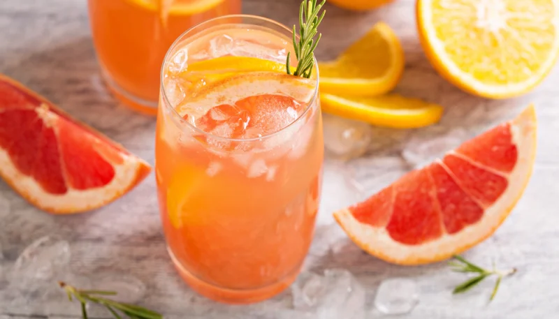 Jus de pamplemousse maison