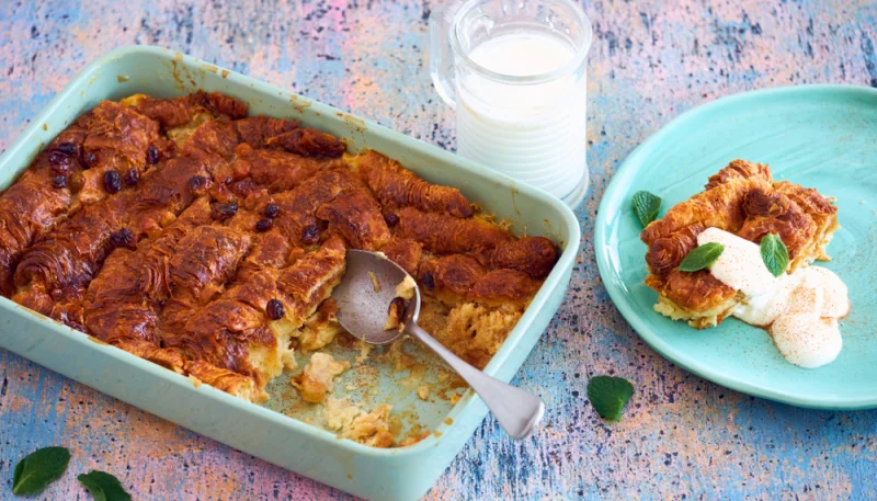 Pudding aux raisins