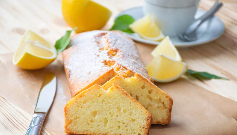 Quatre-quarts au miel et au citron