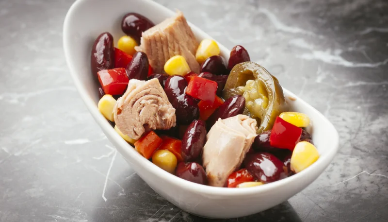 Salade mexicaine au thon