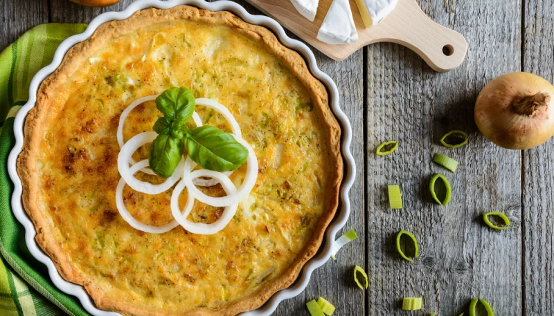 Tarte aux navets de printemps