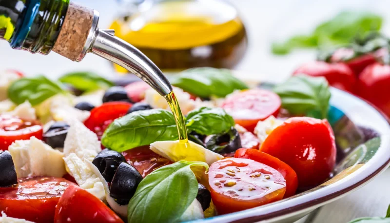 Tomates mozzarella di Bufala Campana