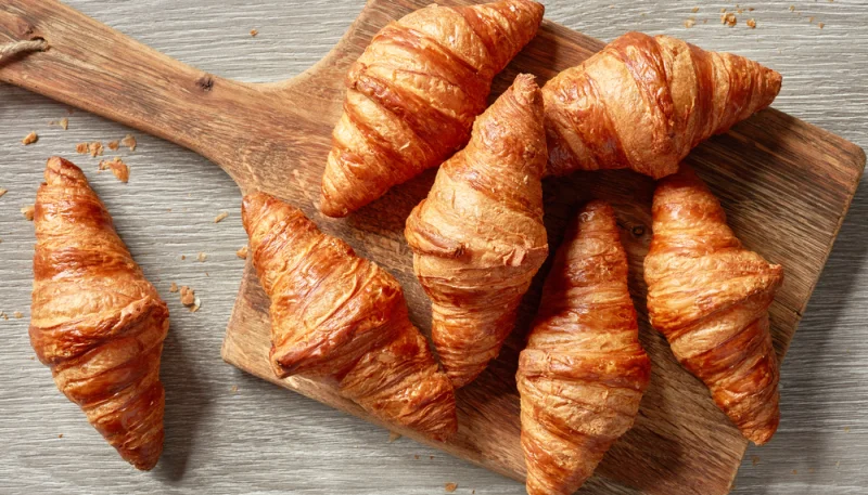 Croissants légers maison