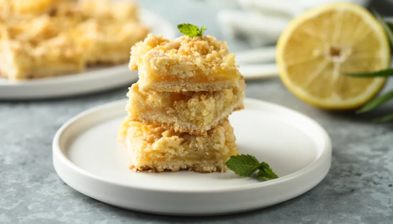 Crumble pomme-citron