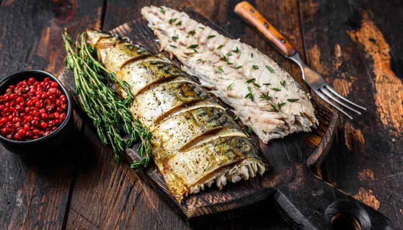 Filets de maquereaux grillés