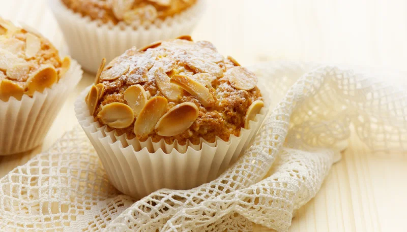 Muffins aux amandes