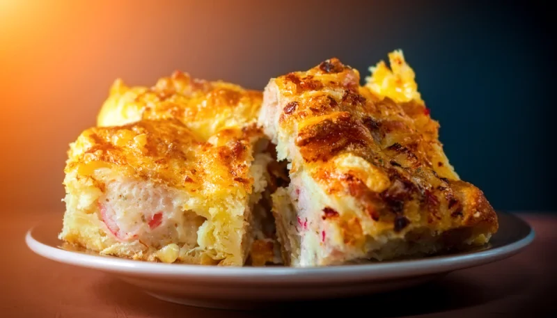 Cake au crabe