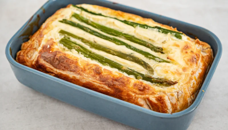 Cake aux asperges