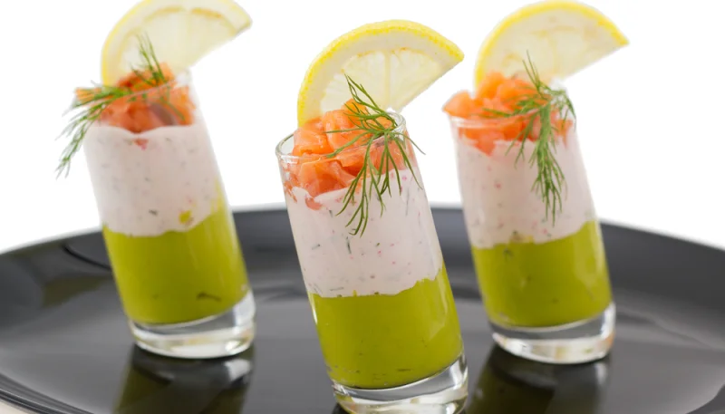 Crème saumon épinards