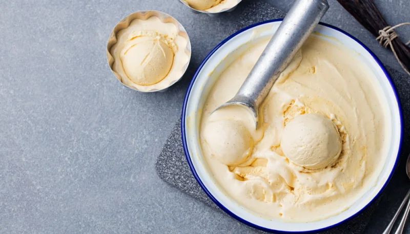 Glace au yaourt nature