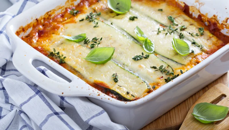 Lasagnes light sans pâte maison