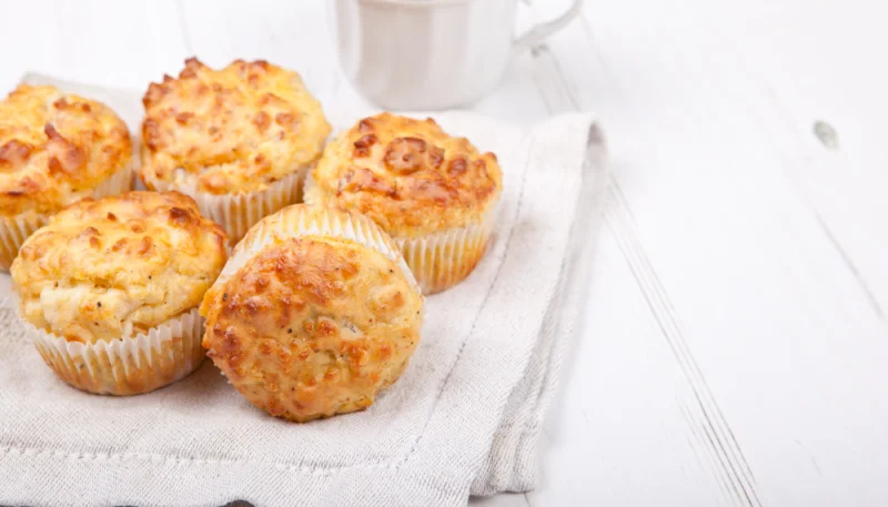 Muffins aux poireaux