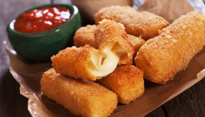 Sticks de mozzarella