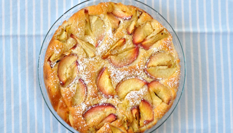 Tarte aux nectarines