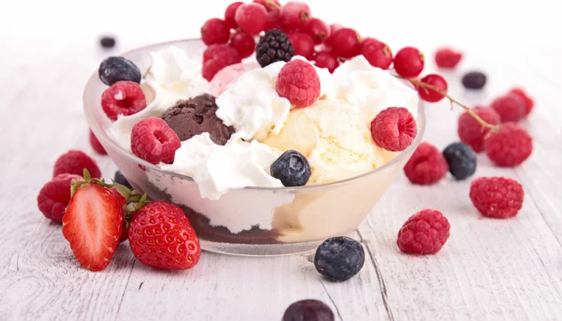 Vacherin express aux fruits rouges