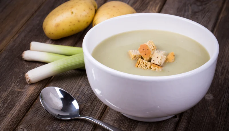 Velouté au maroilles et aux légumes de saison
