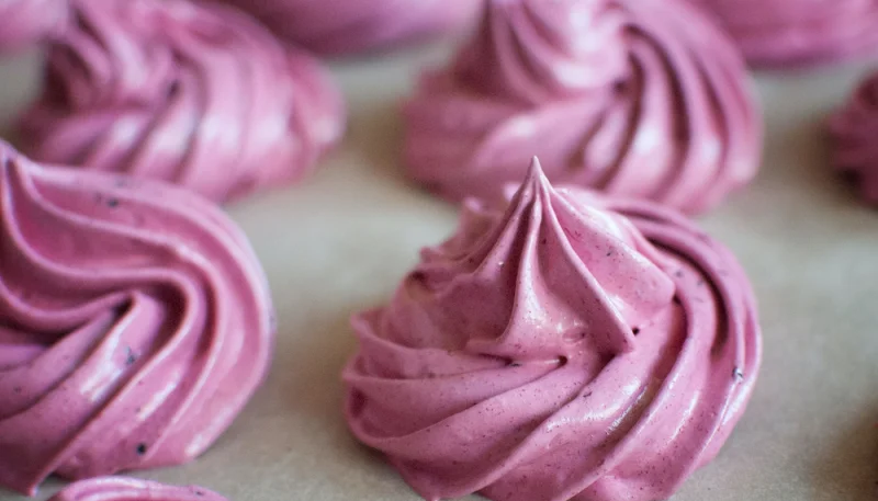 Chantilly à la myrtille