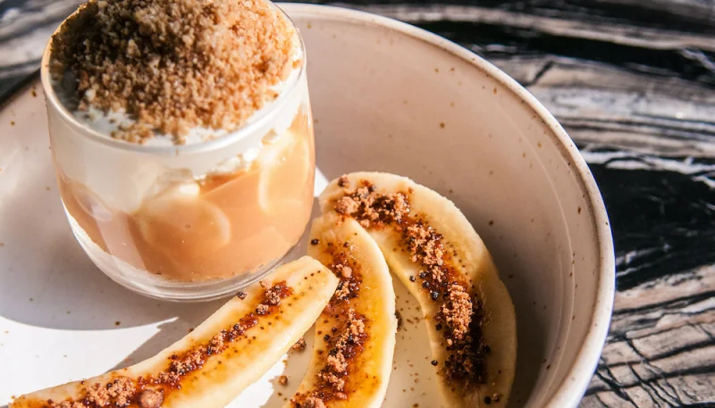 Crème de banane au spéculoos