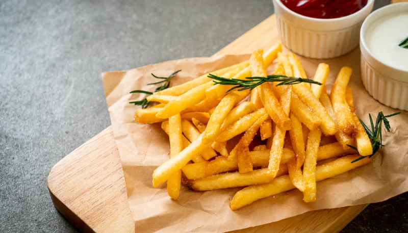 Frites maison sans friteuse