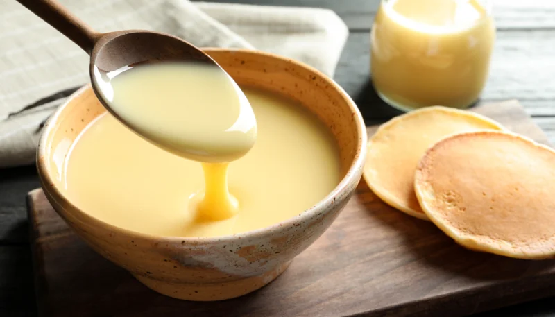 Lait concentré sucré maison